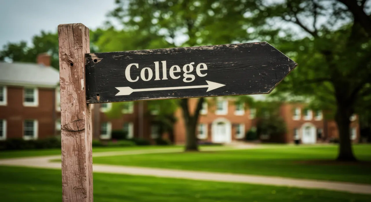 Students exploring college admissions resources